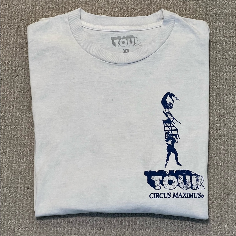 Travis Scott Circus Maximus Concert Tour T-Shirt | XL, Newark, NJ 12/26/23